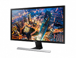 Samsung شاشة UHD بحجم 24 بوصة مع حامل معدني ممتاز