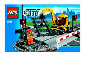 LEGO CITY TRAINS 7936 LEVEL CROSSING