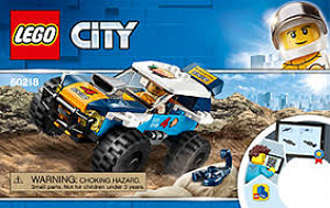 LEGO CITY GREAT VEHICLES 60218, DESERT RALLY RACER